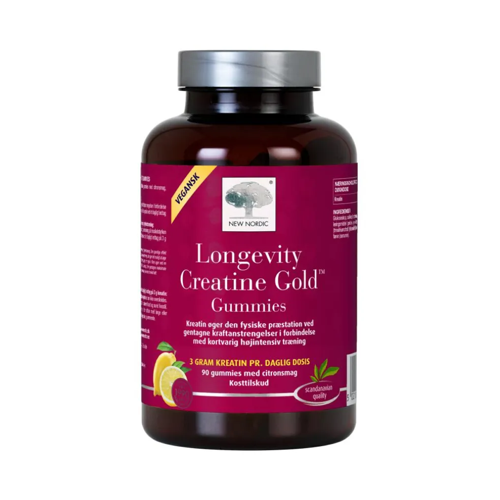 Longevity Creatine Gold Gummies