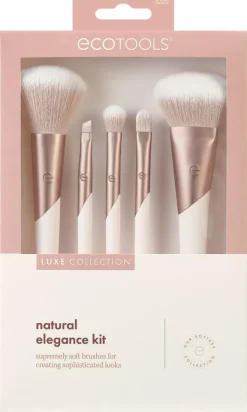 Luxe Natural Elegance Face Makeup Brush Kit