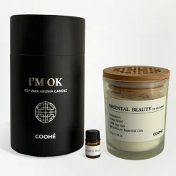 M OK Soy Wax Aroma Candle