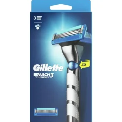 Mach3 Turbo barberskraber + 1 barberblad