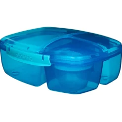 Madkasse m. 3 rum & yoghurtbæger