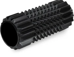 Massage- og yogarulle sort