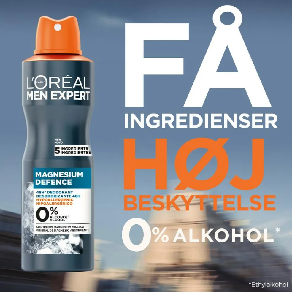 Men Expert Magnesium Defence Deo Spray