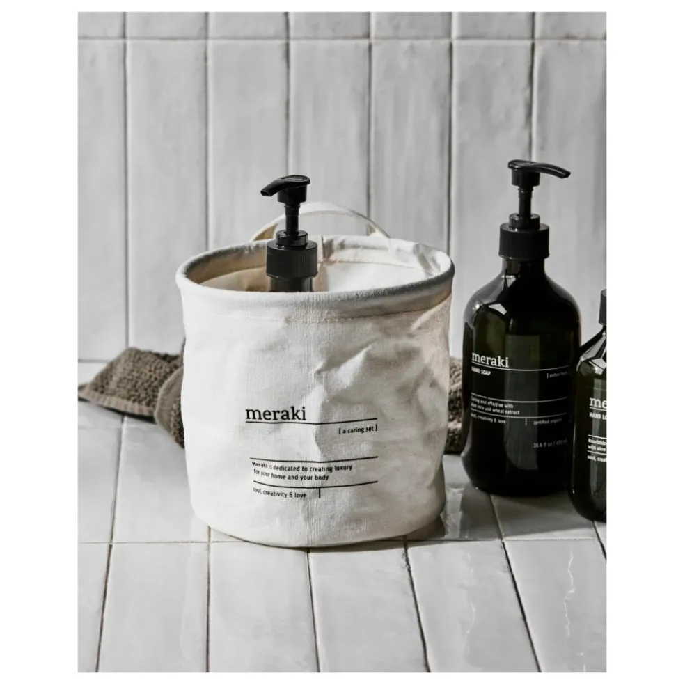 Meraki Storage Basket Caring White