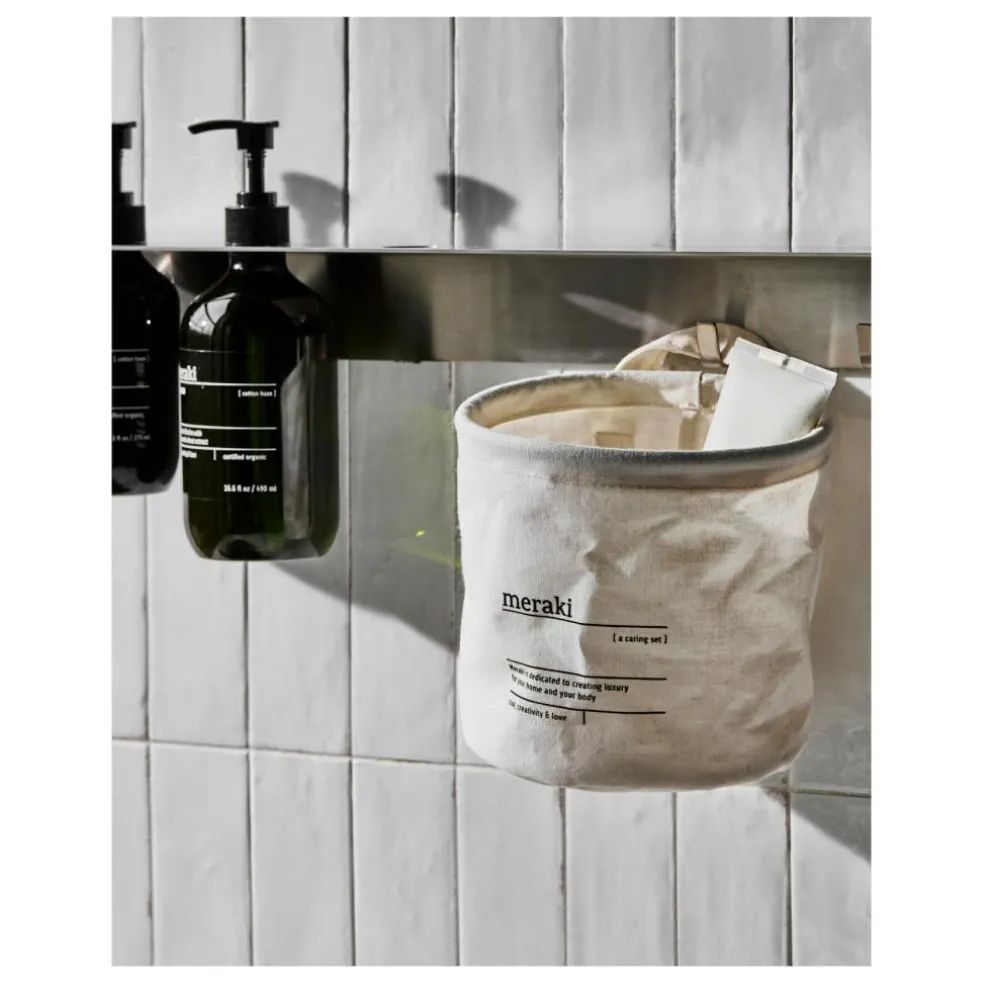 Meraki Storage Basket Caring White