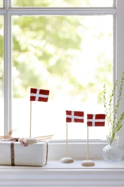 Mini Bordflag med Dannebrog