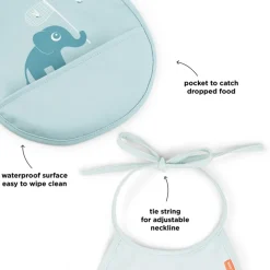 Mini Hagesmæk med Lomme 2-pak