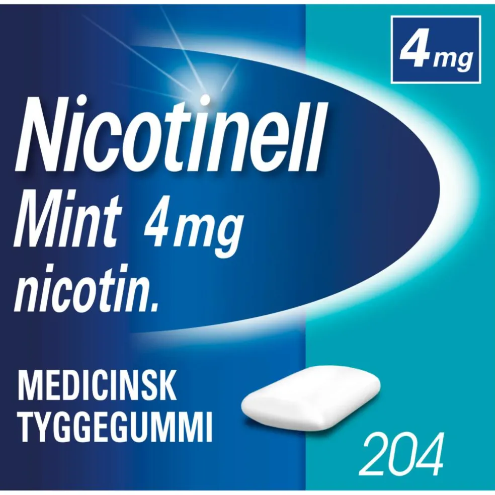 Mint Tyggegummi 4 mg