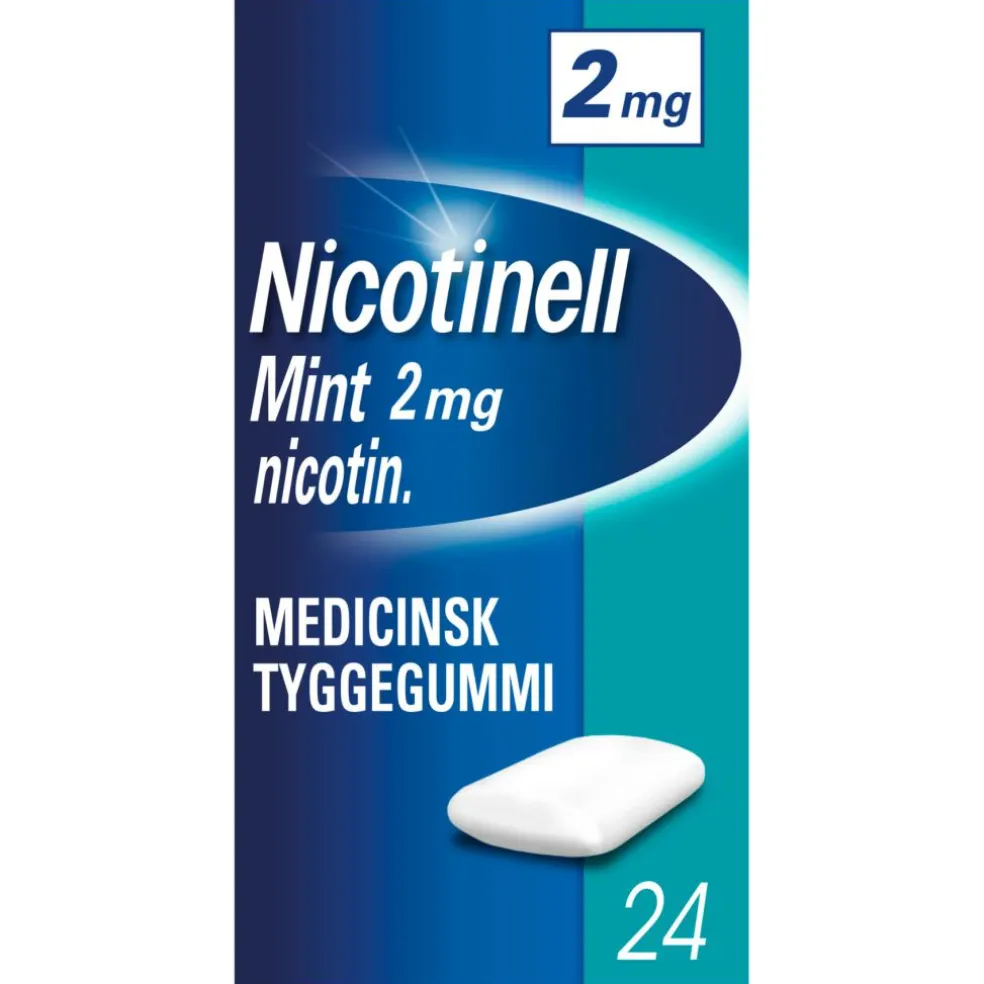 Mint Tyggegummi 2 mg