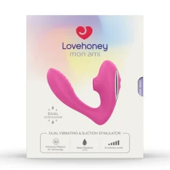 Mon Ami Dual Vibrating Pleasure Air & G Spot Toy