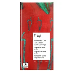 Mørk Chokolade med Chili Ø