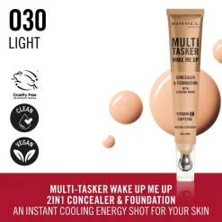 Multi-Tasker Wake Me Up Concealer & Foundation