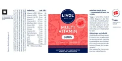 Multivitamin Børn Jordbær