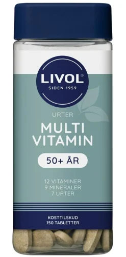 Multivitamin m.urter 50+