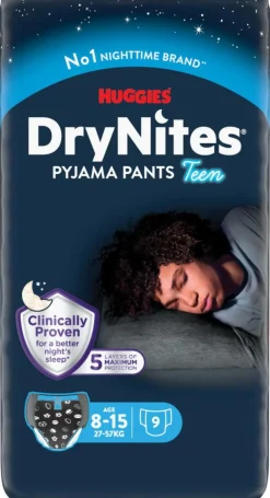 Natunderbukser Dreng 8-15 år