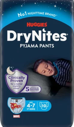 Natunderbukser Dreng 4-7 år