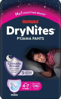 Natunderbukser Pige 4-7 år