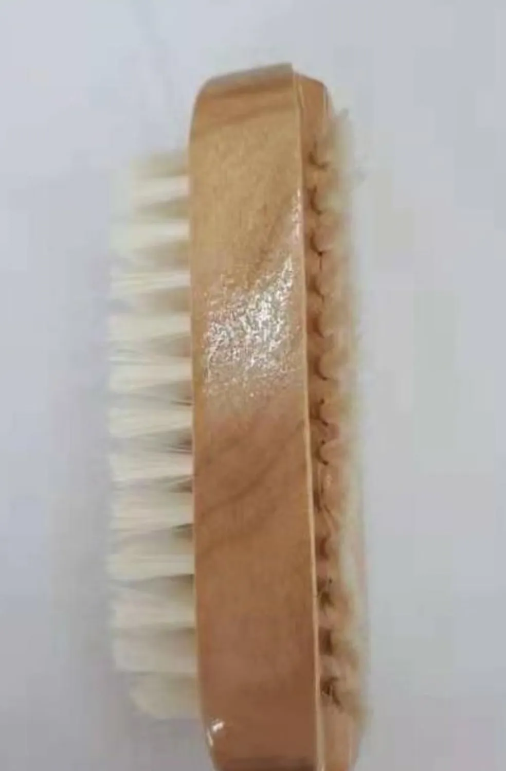 Neglebørste db træ ægte hår