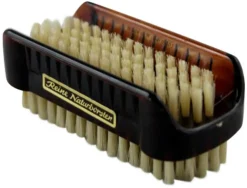 Neglebørste dobbeltsiddet ægte hår