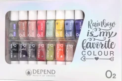 O2 Nail Polish Gaveæske