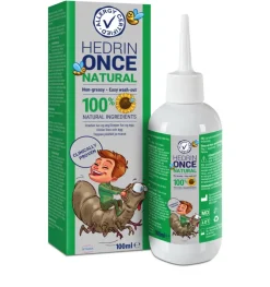 Once Natural lusebehandling lotion