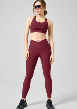 Overlap High Waist Tights