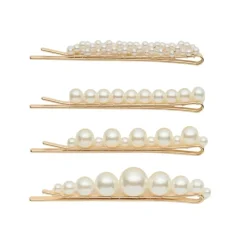 Pearl Hair Pins 4-pak