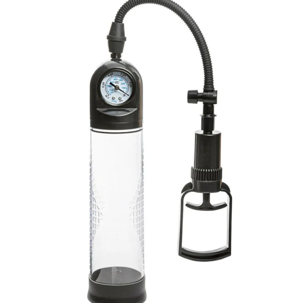Penis Pumpe med Trykmåler