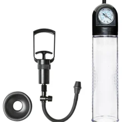 Penis Pumpe med Trykmåler