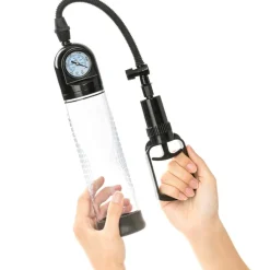Penis Pumpe med Trykmåler