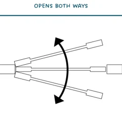Perfect Close Gitter Presmonteret
