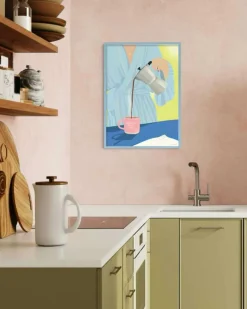 Plakat Coffee First People Later