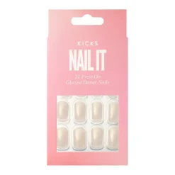 Press-On Nails Glazed