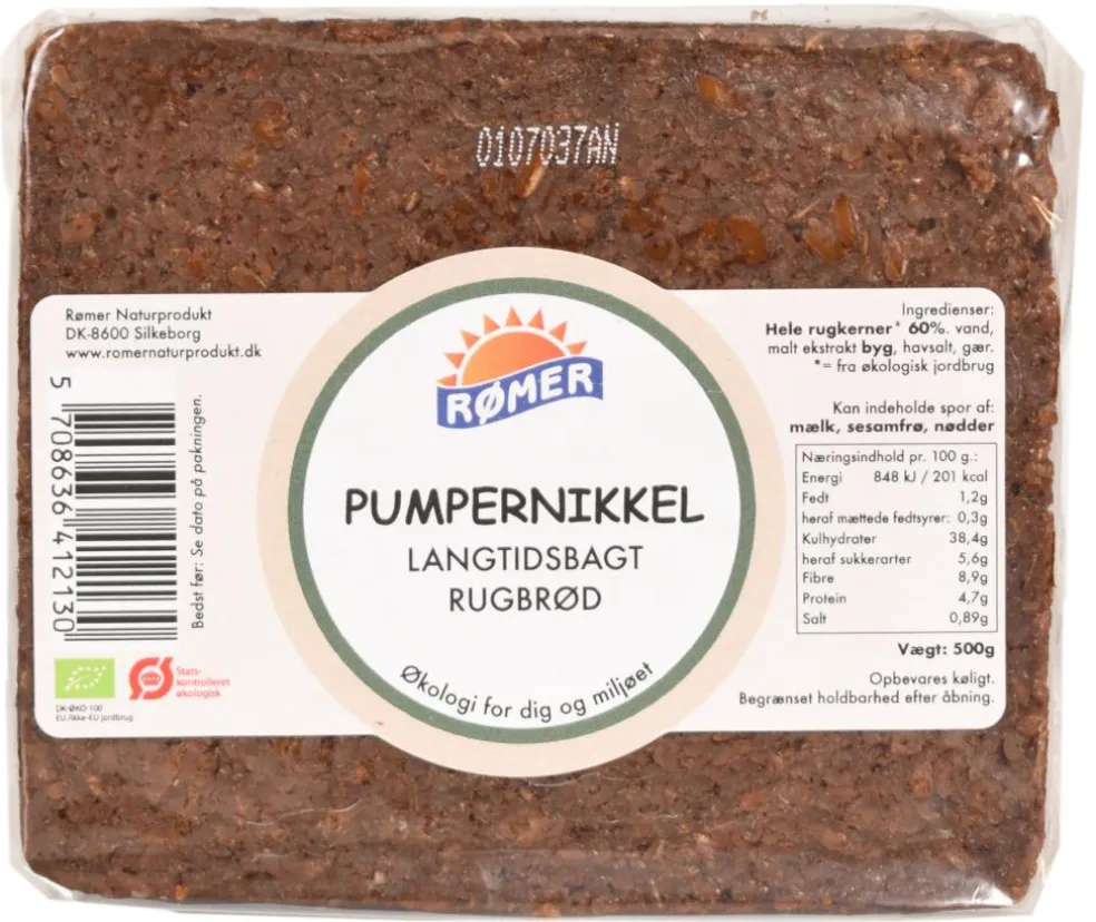 Pumpernikkel Rugbrød Ø