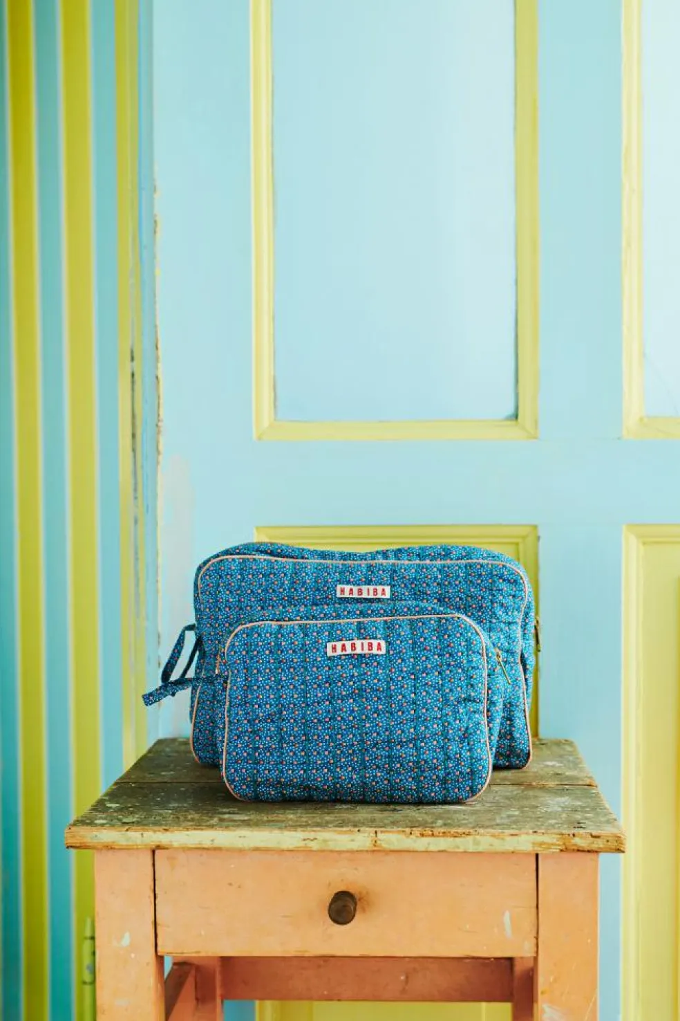 Rainbow Voile Toiletry Bag