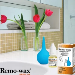 Øredråber m. sprøjte