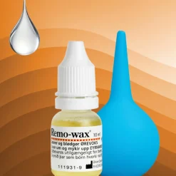 Øredråber m. sprøjte