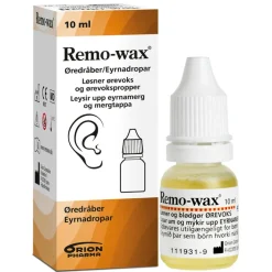 Øredråber u. sprøjte