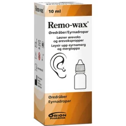 Øredråber u. sprøjte