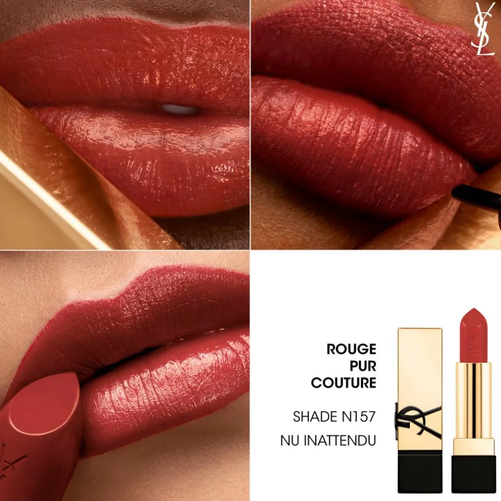 Rouge Pur Couture Pure Color-In-Care Satin Lipstick