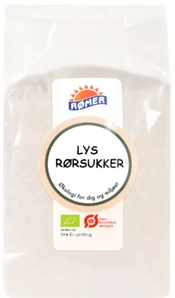 Rørsukker lys fin Ø