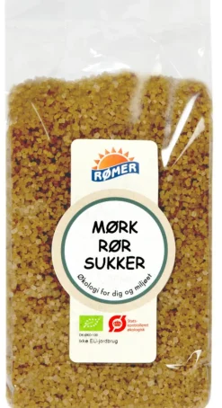 Rørsukker Mørk Ø