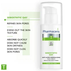Sebostatic Day Anti-Acne Normalizing Face Cream SPF 20
