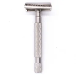 Semi-Slant DE Safety Razor Chrome