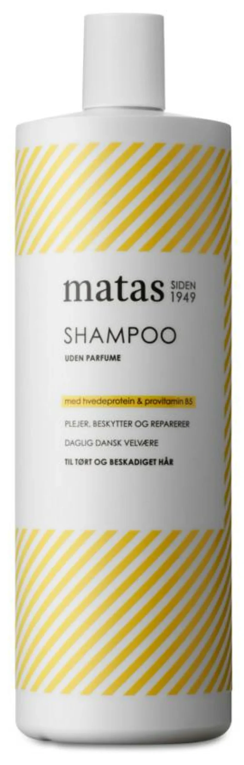 Shampoo til Tørt og Beskadiget Hår Uden Parfume