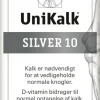 Silver 10, Kalk 400 mg og D-vitamin 10 µg