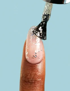 Silver Glitter Gel Top Coat