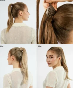 Sleek Clip-in Ponytail 50 cm