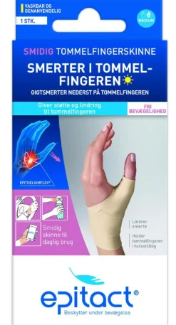 Smidig Tommelfingerskinne