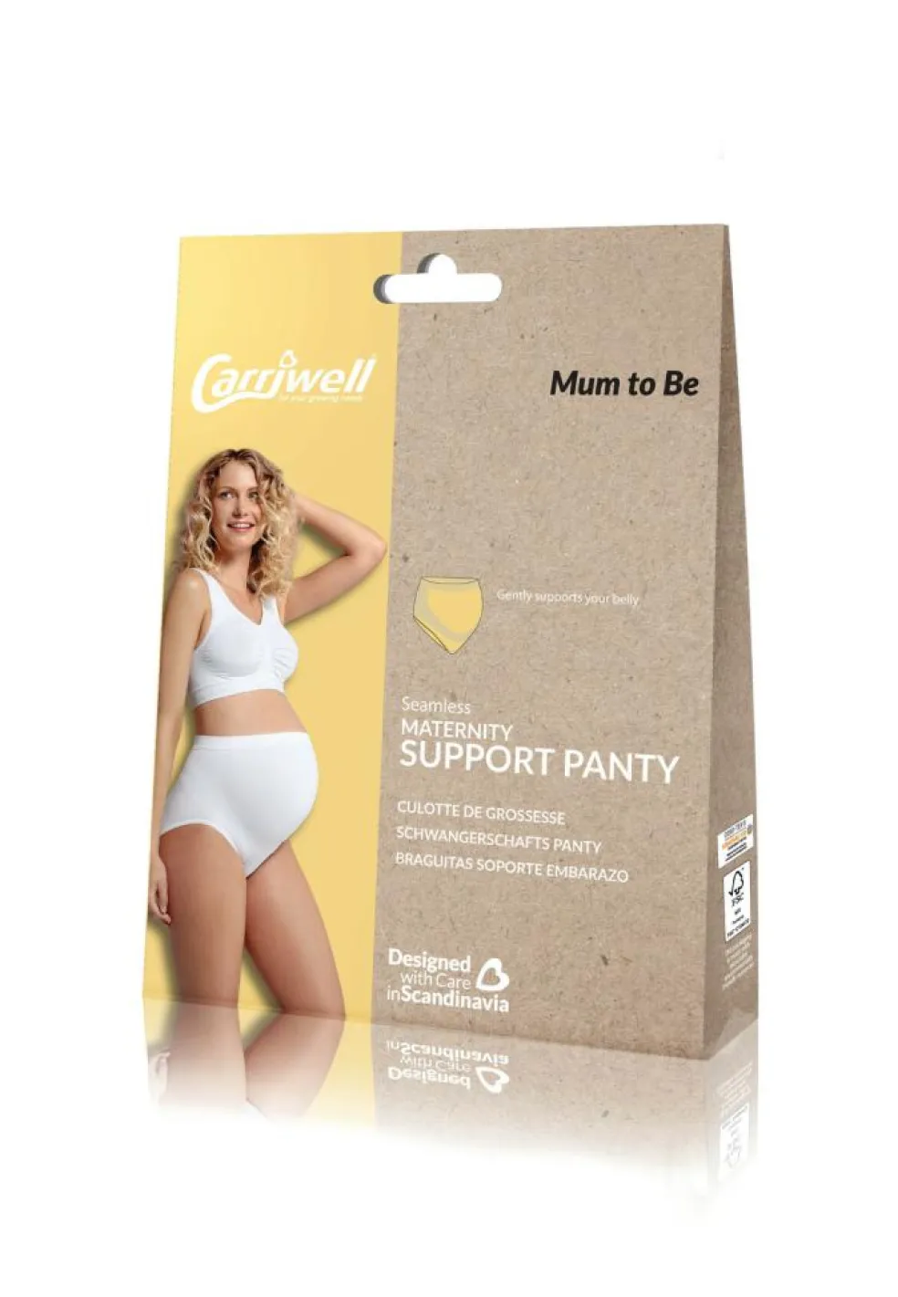 Sømløs Graviditetstrusse med støtte